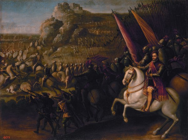 Battle, 1643. Creator: Juan de la Corte.