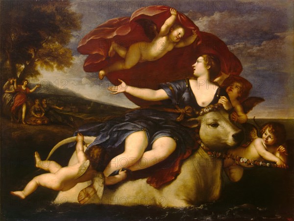 Rape of Europa, 1642. Creator: Francesco Albani.