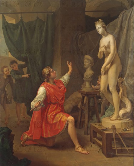 Pygmalion and Galatea, 1784. Creator: Laurent Pecheux.