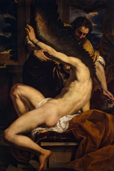 Daedalus and Icarus, 1645. Creator: Charles le Brun.