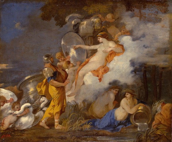 Venus and Aeneas, 1660. Creator: Sébastien Bourdon.