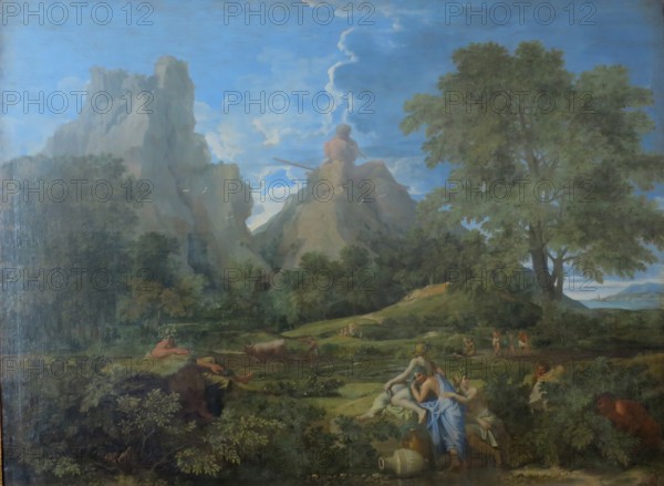 Landscape with Polyphemus, 1649. Creator: Nicolas Poussin.