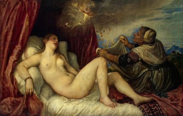 Danaë, 1554. Creator: Titian.