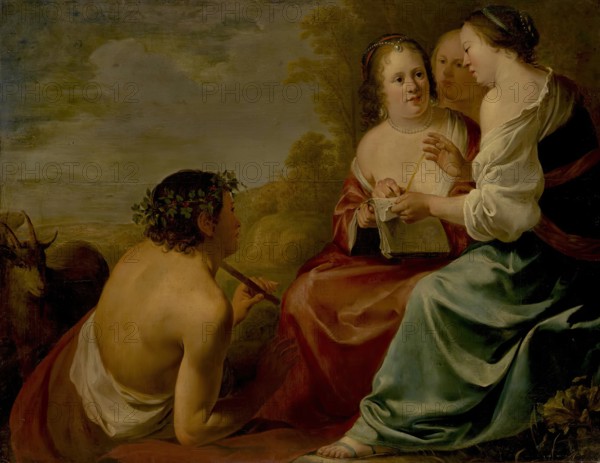 A Shepherd's Concert, 1670. Creator: Jan Gerritsz van Bronckhorst.