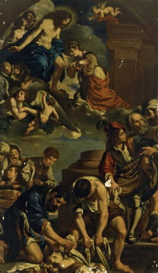 Burial of St Petronilla, 1650. Creator: Unknown.