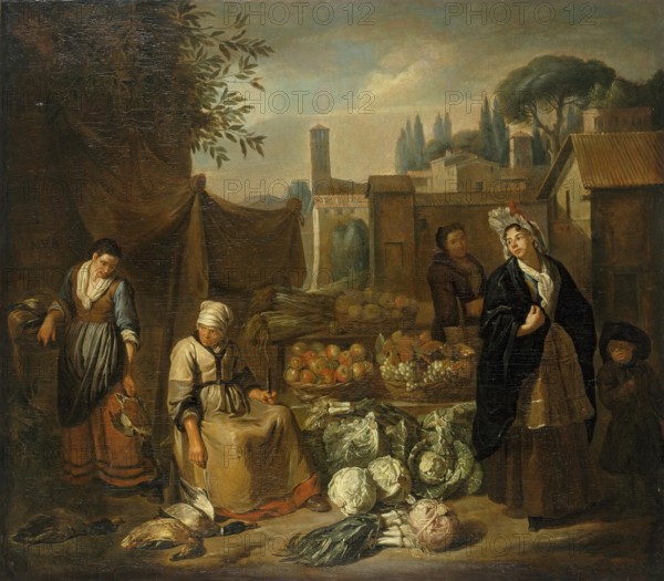 Genre Scene, 1700. Creator: Norbert van Bloemen.