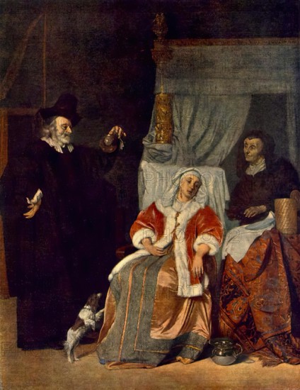 Doctor's Visit, 1660. Creator: Gabriel Metsu.