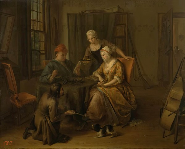 Shoemaker, 1735. Creator: Aert Schouman.