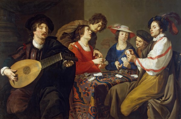 Card Game, 1620. Creator: Theodoor Rombouts.