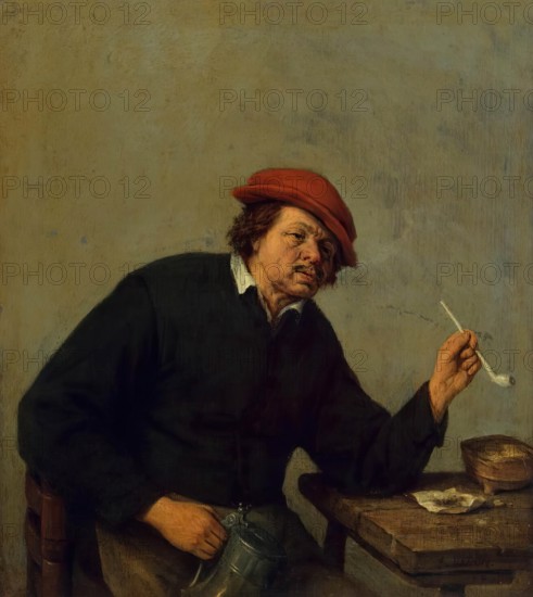 Smoker, 1655. Creator: Adriaen van Ostade.