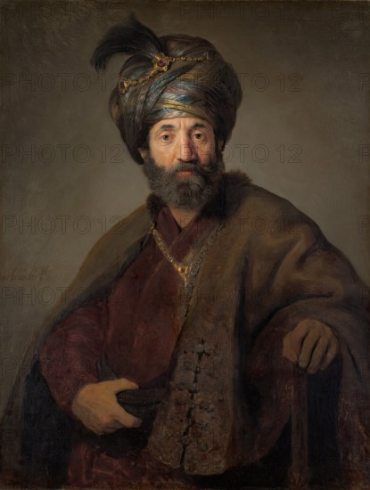 Man in Oriental Costume, 1635. Creator: Rembrandt Harmensz van Rijn.