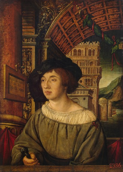 Portrait of a Young Man, 1518. Creator: Ambrosius Holbein.