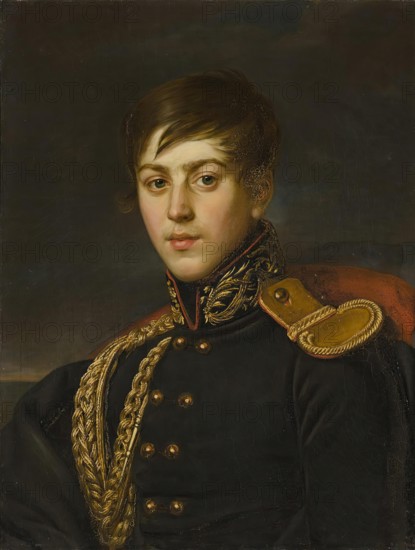 Portrait of Count Alexander Stroganov, 1812. Creator: Alexander Varnek.