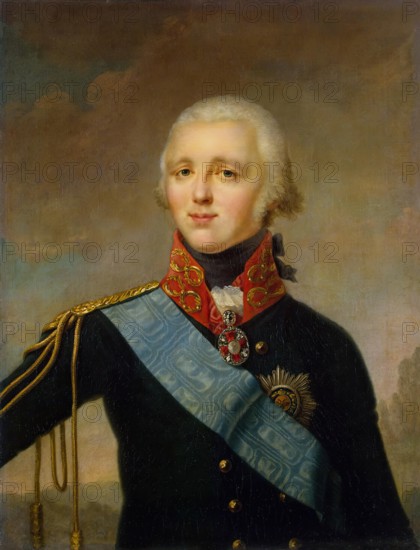 Portrait of Alexander I, 1805. Creator: Anon.