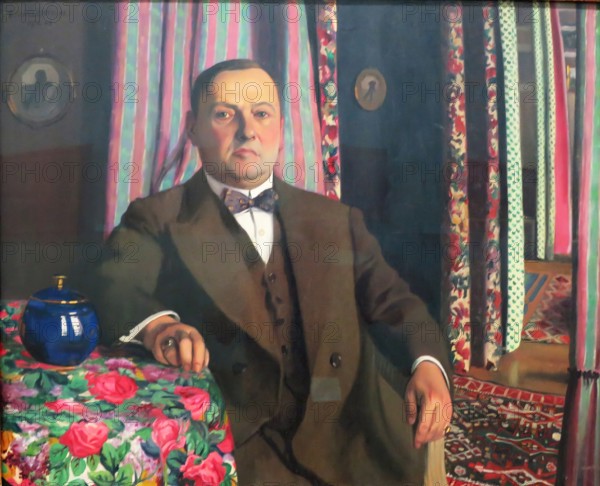 Portrait of Georges Haasen, 1913. Creator: Felix Vallotton.