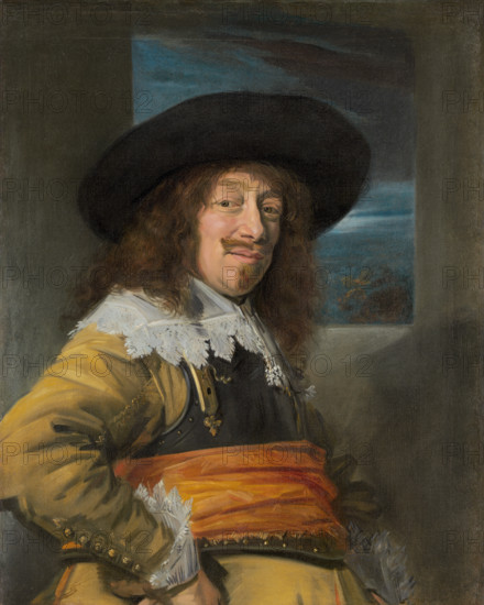 Portrait of a Member of the Haarlem Civic Guard, 1636. Creator: Frans Hals.