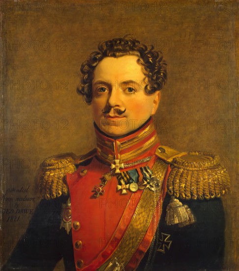 Portrait of Stepan S. Andreyevsky (1782-1842), 1821. Creator: George Dawe.