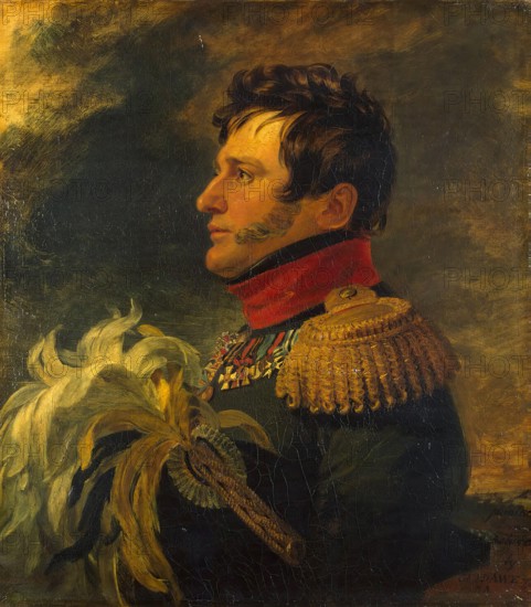 Portrait of Alexey I. Bartolomey (1784-1839), 1822. Creator: George Dawe.