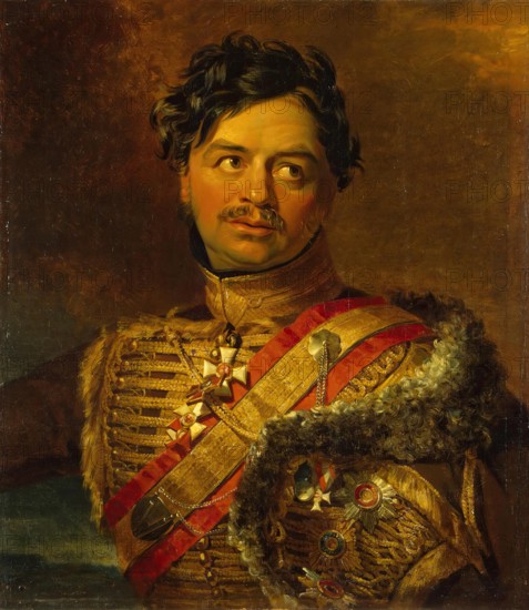 Portrait of Illarion V. Vasilchikov (1775/76-1847) (1st), 1822. Creator: George Dawe.