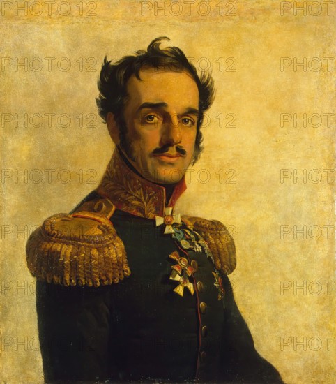 Portrait of Ivan O. Witt (1781-1840), 1822. Creator: George Dawe.