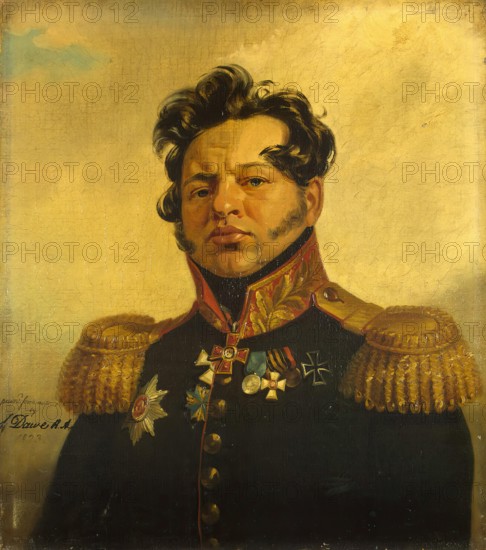 Portrait of Fyodor N. Posnikov (1784-1841), 1823. Creator: George Dawe.