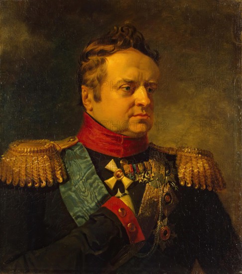 Portrait of Alexander, Prince of Wurttemberg (1771-1833), 1825. Creator: George Dawe.