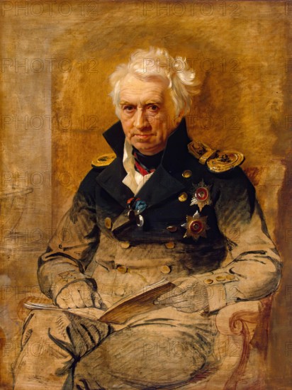 Portrait of Admiral Alexander S. Shishkov (1754-1841), 1826. Creator: George Dawe.