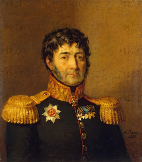 Portrait of Semyon G. Gangeblov (1757-1827), 1826. Creator: George Dawe.