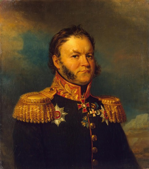 Portrait of Ivan A. Velyaminov (1771-1837), 1828. Creator: George Dawe.