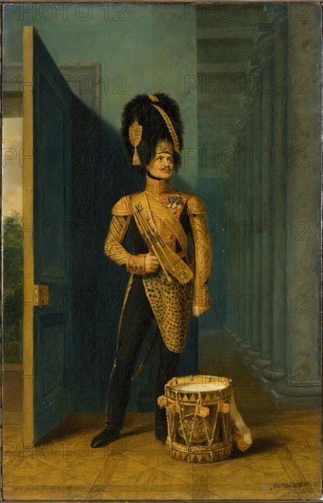 Portrait of Vasily Akentyev (Akintyev) (1787 - after 1831), 1828. Creator: George Dawe.