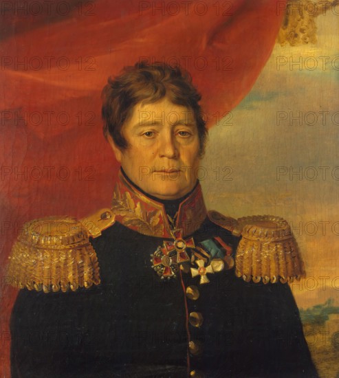 Portrait of Stepan V. Dyatkov (1759 - after 1818), 1826. Creators: George Dawe, Workshop of George Dawe.