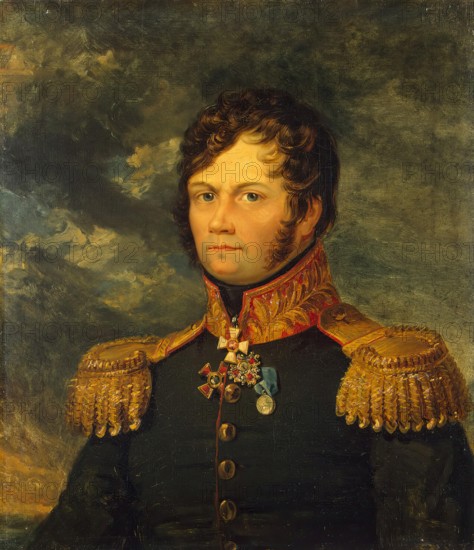 Portrait of Fyodor A. Lukov (1761-1813), 1822. Creator: Workshop of George Dawe.