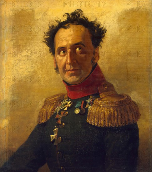 Portrait of Fyodor I. Talyzin (1773-1844) (1st), 1822. Creator: Workshop of George Dawe.