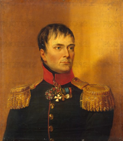 Portrait of Ivan I. Palitsyn (1763-1814), 1822. Creator: Workshop of George Dawe.