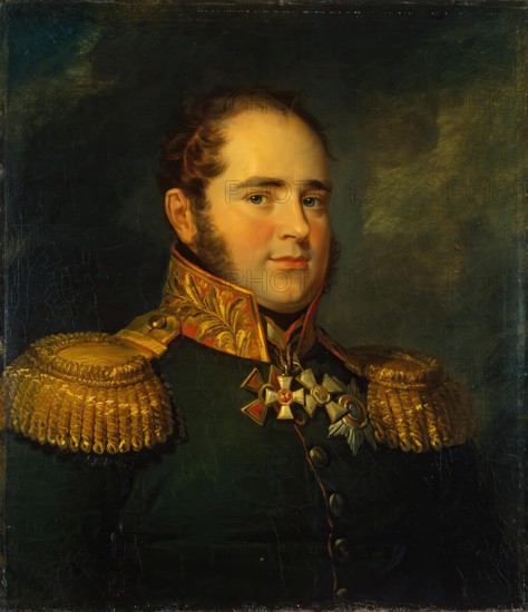 Portrait of Karl F. Baggowut (1761-1812), 1822. Creator: Workshop of George Dawe.