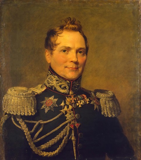Portrait of Karl F. Toll (1777-1842), 1822. Creator: Workshop of George Dawe.