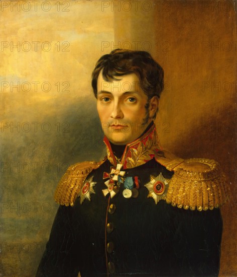 Portrait of Karl F. Oldekop (1777-1831), 1823. Creator: Workshop of George Dawe.