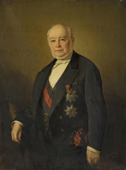 Portrait of Nikolai Stoyanovsky, 1891. Creator: Ivan Makarov.