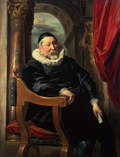 Portrait of an Old Man, 1637. Creator: Jacob Jordaens I.