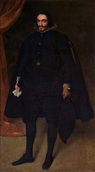 Portrait of a Knight of the Order of Santiago, 1635. Creator: Juan de Pareja.