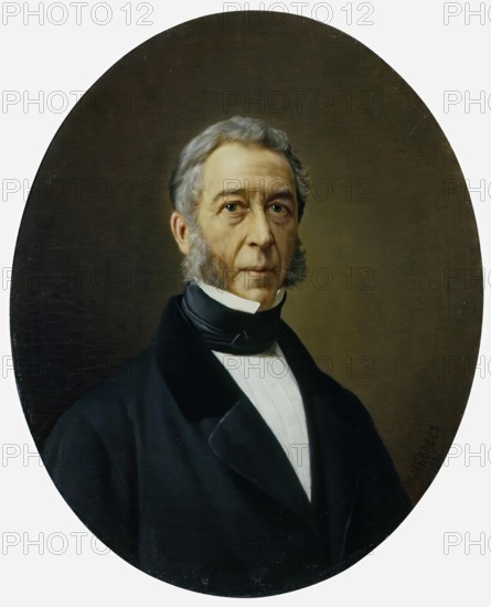 Portrait of Mikhail Golitsyn, 1865. Creator: Nikolay Nevryov.
