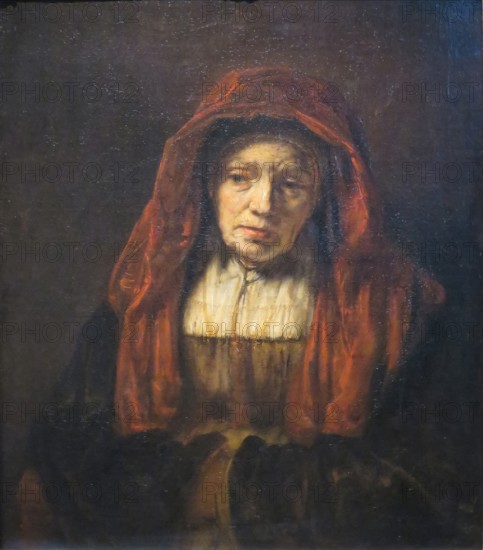 Portrait of an Old Woman, 1654. Creator: Rembrandt Harmensz van Rijn.