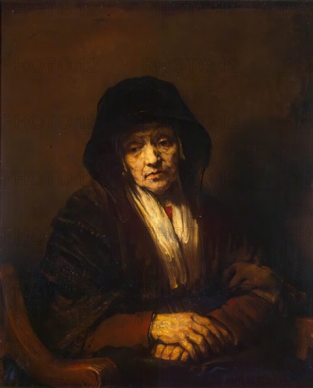 Portrait of an Old Woman, 1654. Creator: Rembrandt Harmensz van Rijn.
