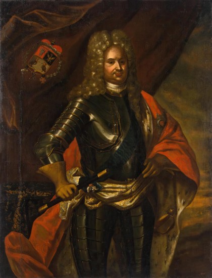 Portrait of General Prince Nikita Repnin, 1724. Creator: Unknown.