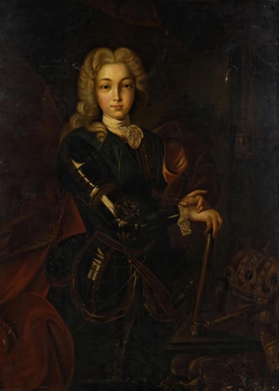 Portrait of Peter II, 1750. Creator: Unknown.