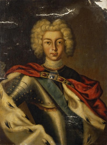 Portrait of Peter II, 1750. Creator: Unknown.