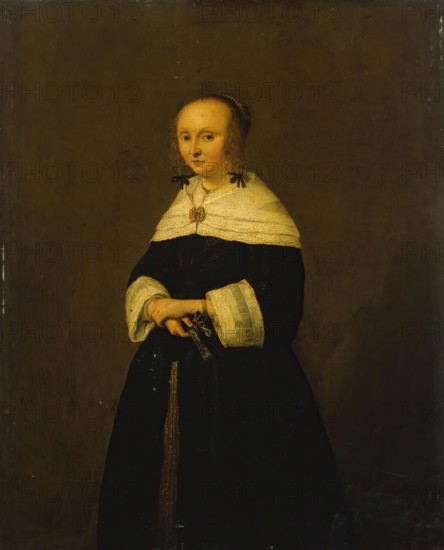 Portrait of a Woman, 1651. Creator: Adriaen van Ostade.