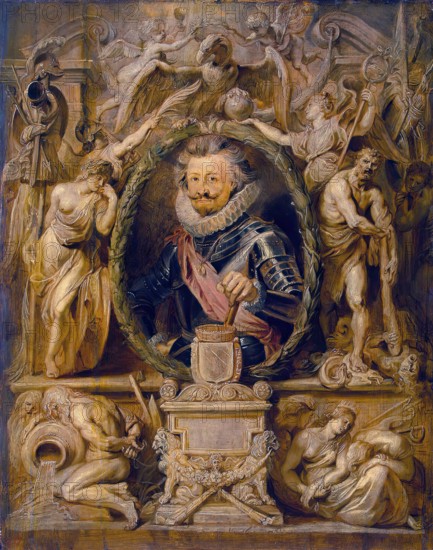 Portrait of Charles de Longueval, 1621. Creator: Peter Paul Rubens.