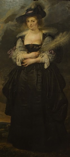 Portrait of Helena Fourment, 1642. Creator: Peter Paul Rubens.