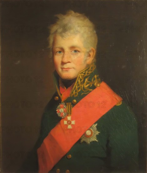 Portrait of Admiral Pavel Chichagov (copy), 1824. Creator: Unknown.